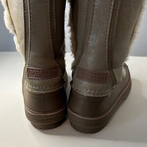 London Fog Tan Winter Boots